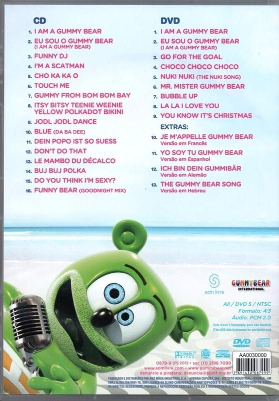 MERRY CD DVD セット　メリー　GUMMY Cd + Dvd Gummy Bear - Eu Sou O Gummy Bear em Promoção | Ofertas na
